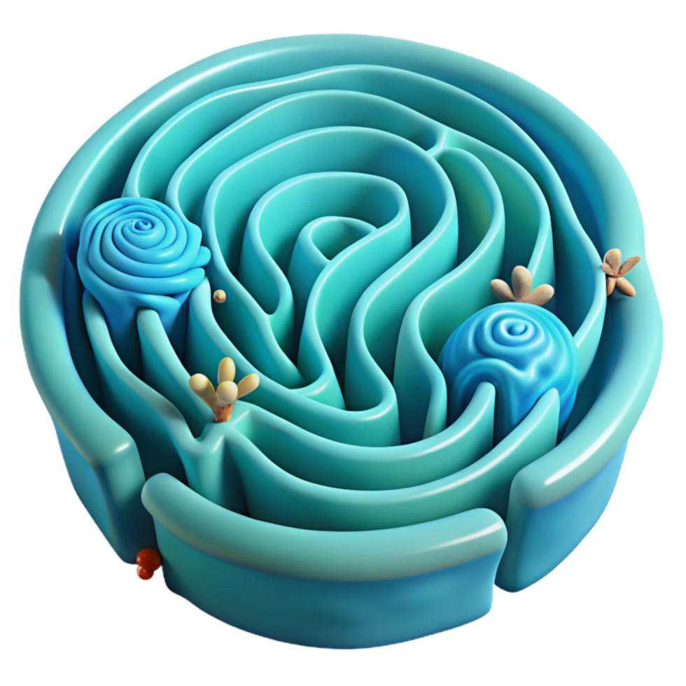 Cellular Maze Exploring 3D Organelle Structure png