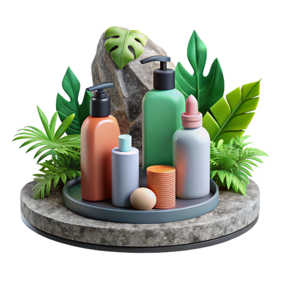 Natural Botanical Body Care Collection png