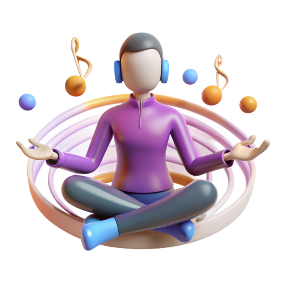 Mindful Music Meditation, Relaxation, and Audio png