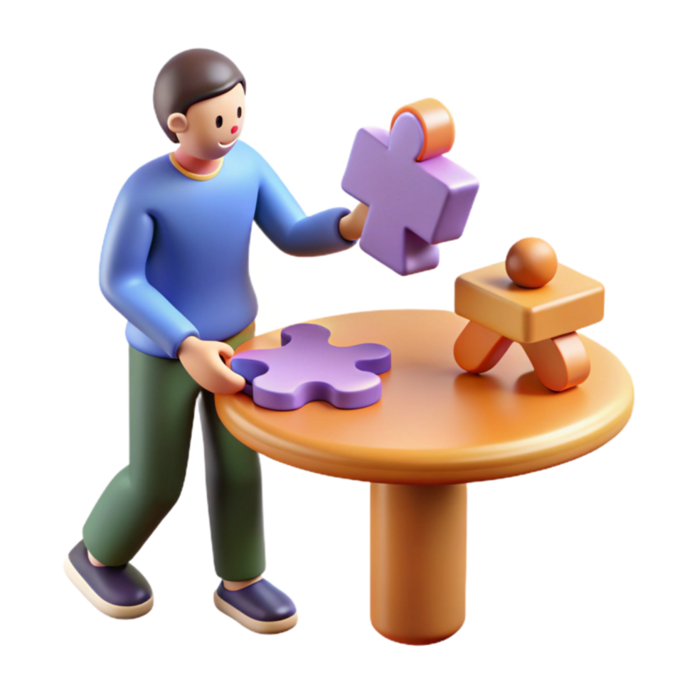 Solving Puzzles Connecting the Pieces for Success png