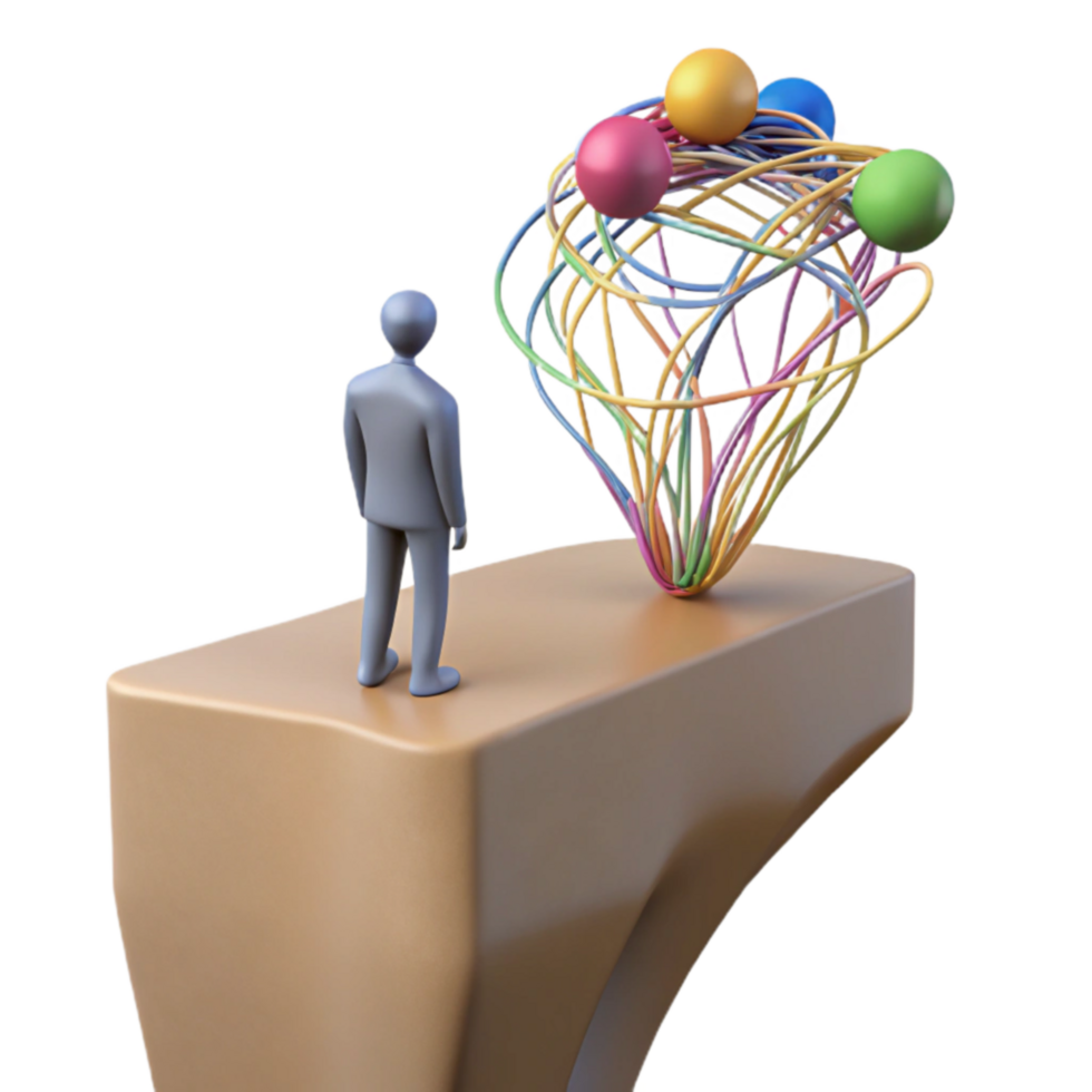Navigating Complex Systems A Visual Metaphor png