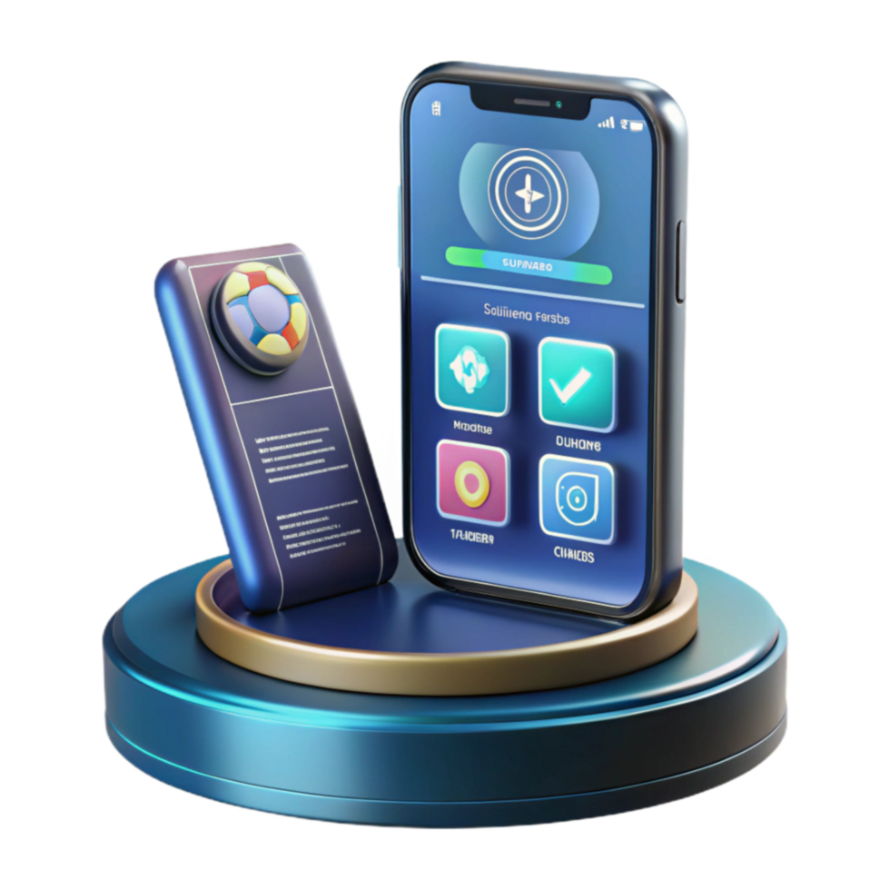 Mobile App Interface Design Modern UI, UX, and Icons png