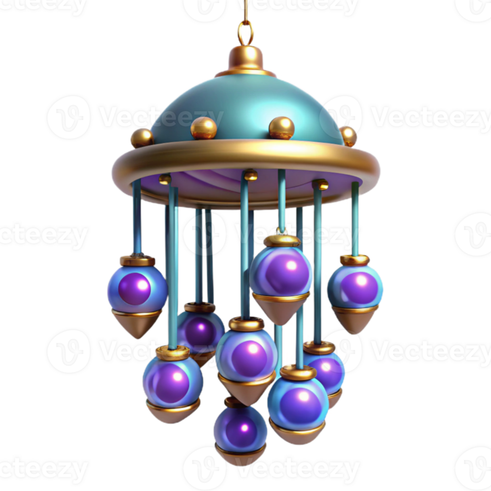 dramatic minimalist 3D Render Ornament Mobile high quality png