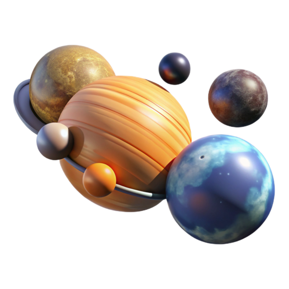 Celestial Bodies Planetary System Simulation png