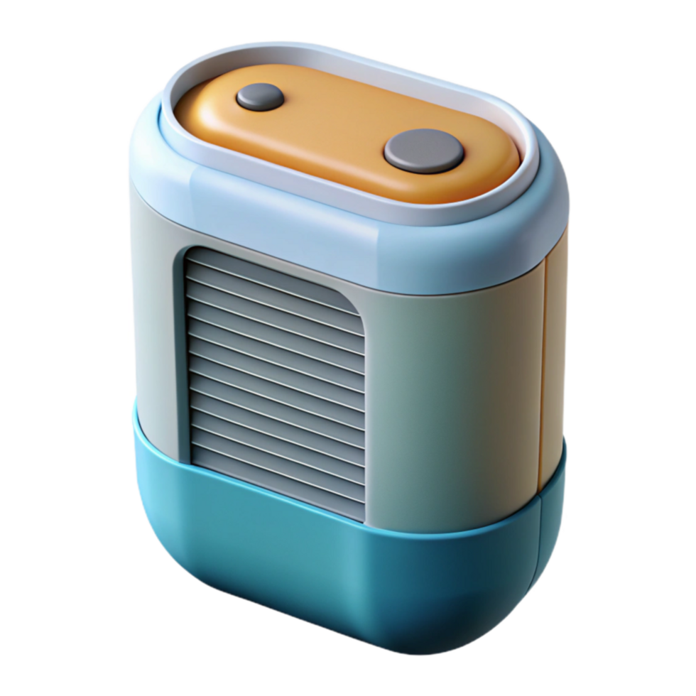 Portable Mini Air Cooler Compact, Quiet, and Efficient Cooling png