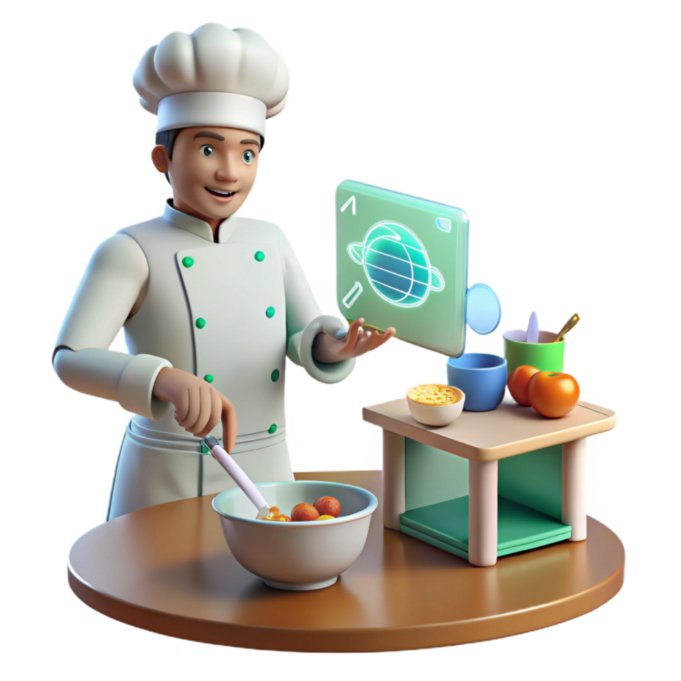 Chefs Digital Recipe Guide Global Cuisine Made Easy png