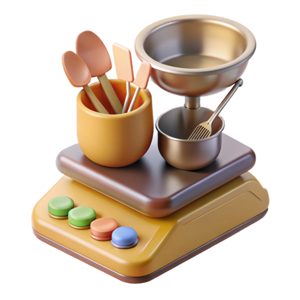 Kitchen Utensil Scale Digital Weighing for Cooking png