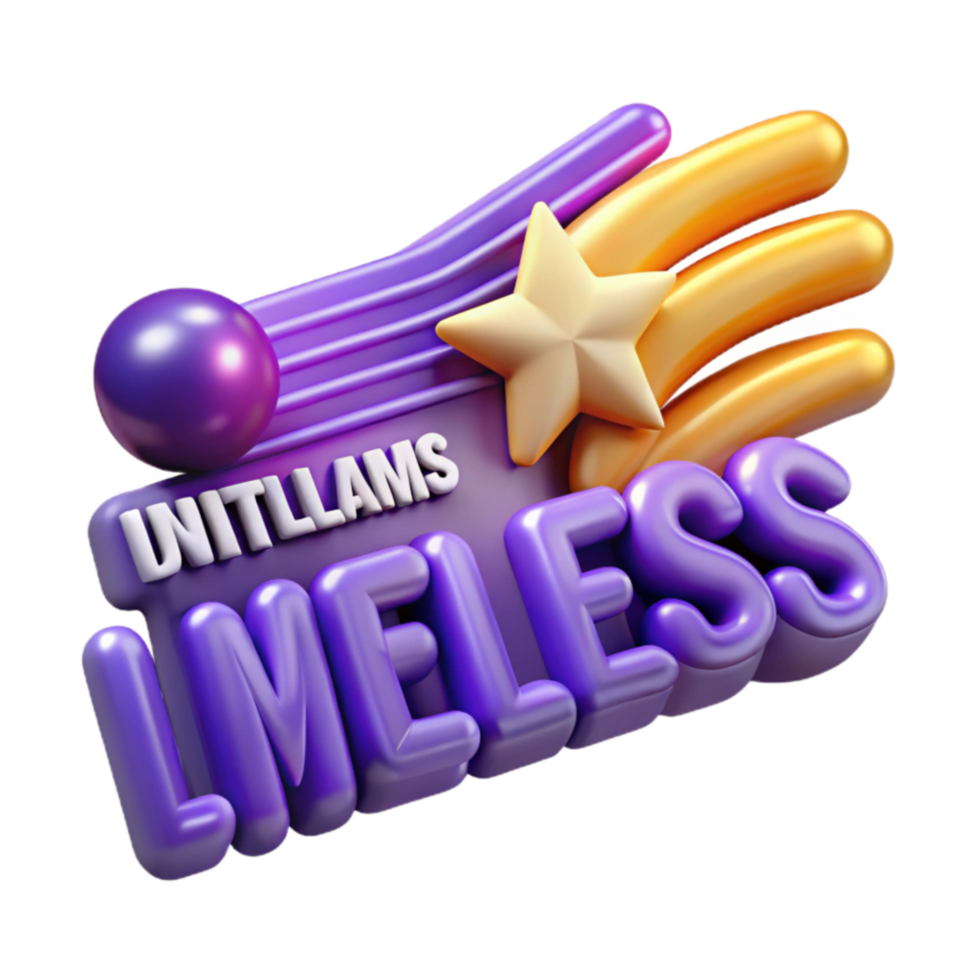 Limitless Dreams Achieve Your Goals with a Star png