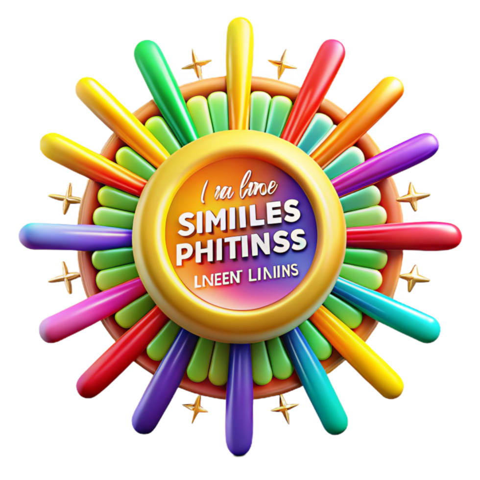 Colorful Wheel Similes Metaphors png