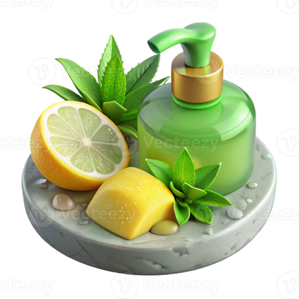 Citrus Herbal Liquid Soap Refreshing Clean png