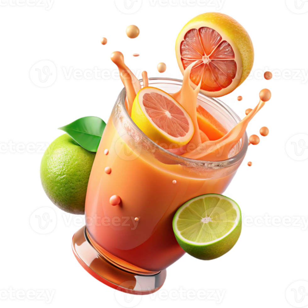 Citrus Burst Refreshing Juice Blend png
