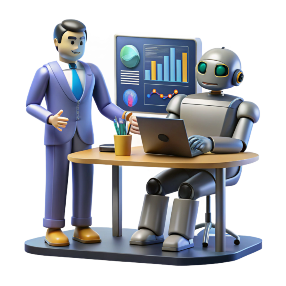 AI Collaboration Future of Business Analytics png