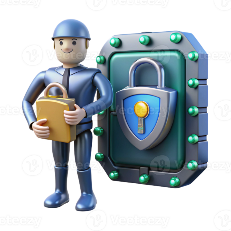 Cybersecurity Protecting Digital Assets with Secure Locks png