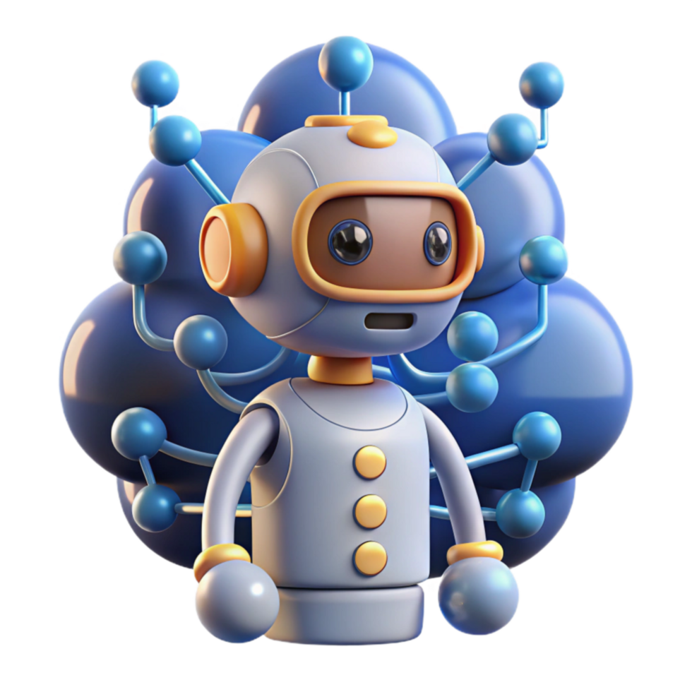 Robot, AI, Network, Connection, Technology, Digital, Innovation, Future, Cloud Computing, Automation png