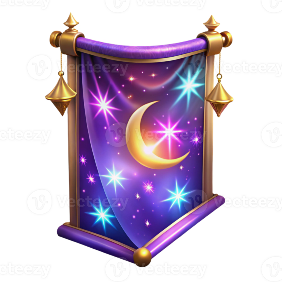 impressive rustic Night Sky Tapestry Illustration authentic png