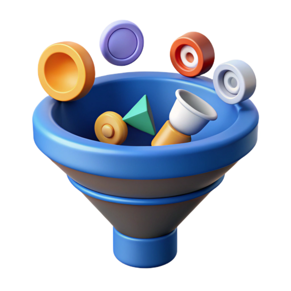 Data Filtering and Funnel Visualization png