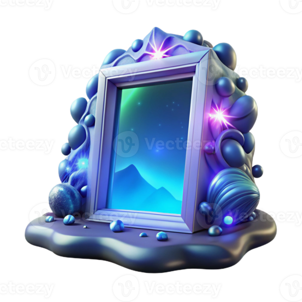 stunning classic Enchanted 3D Portal Illustration professional png