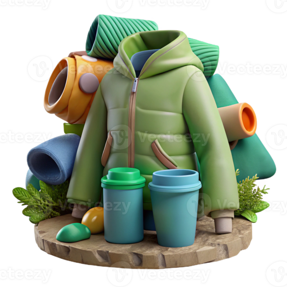 Cozy Winter Outfit Jacket, Mug, and Accessories png