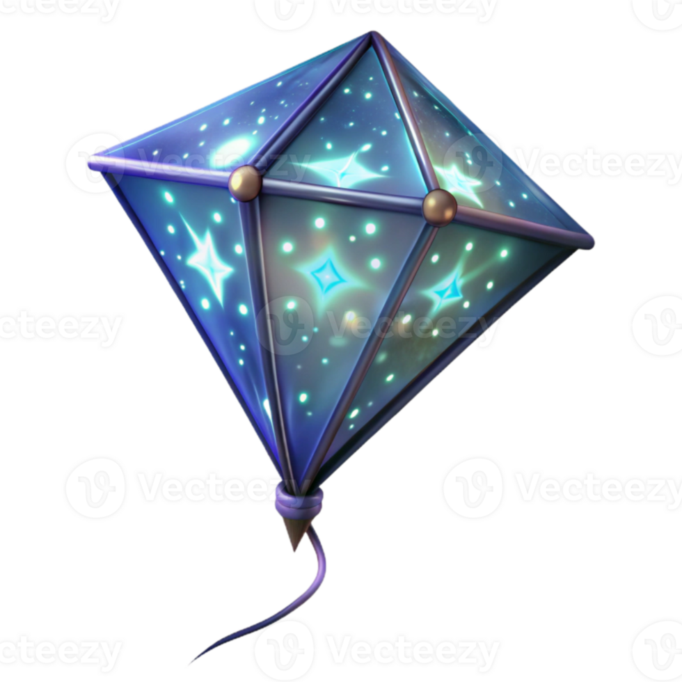 wonderful artistic Glowing Celestial Balloon 3D Render high quality png