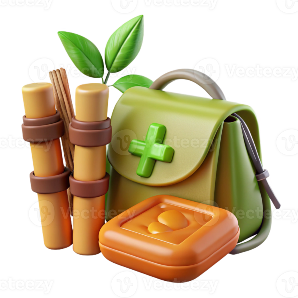 Herbal First Aid Kit Natural Remedies for Outdoor Adventures png