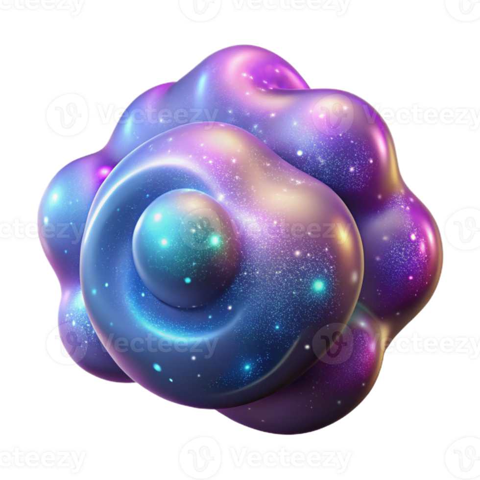 extraordinary artistic Cosmic 3D Render Abstract Background high quality png