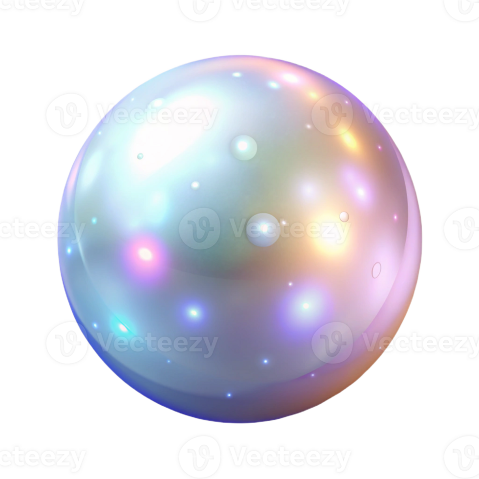 wonderful creative Luminous Orb 3D Render exclusive png