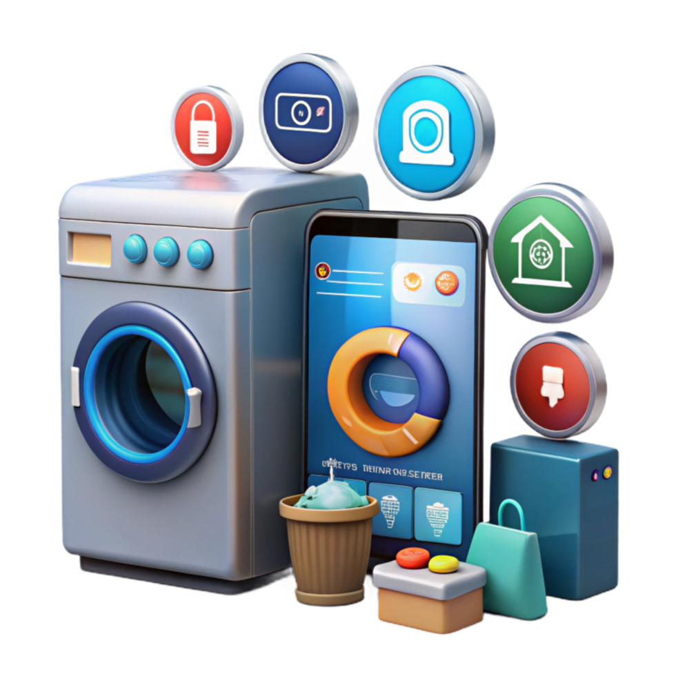 Smart Home Appliance Control via Mobile App png