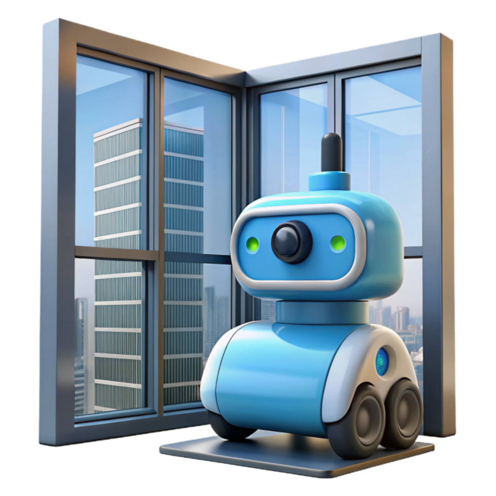 Smart Home Robot Security Window Surveillance and Monitoring png