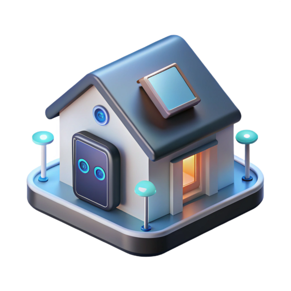 Smart Home Automated Security Lighting System png