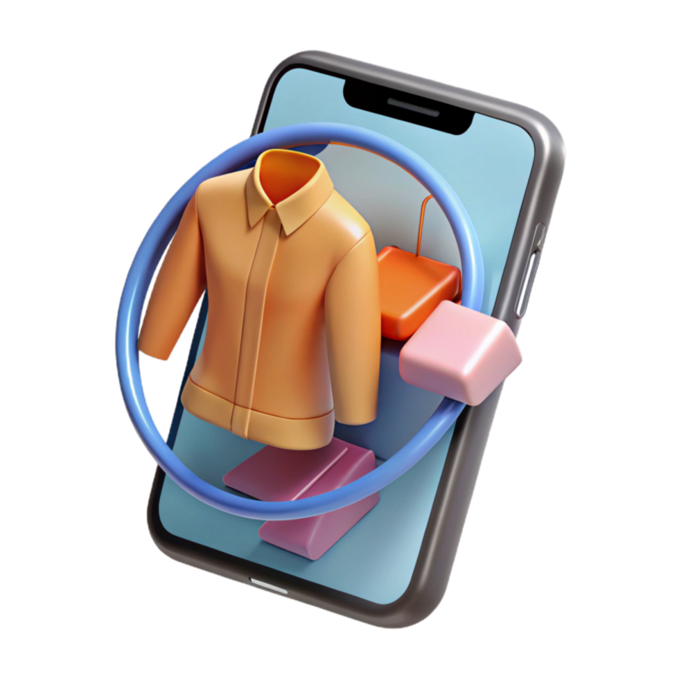 Mobile Shopping Online Apparel Accessories png
