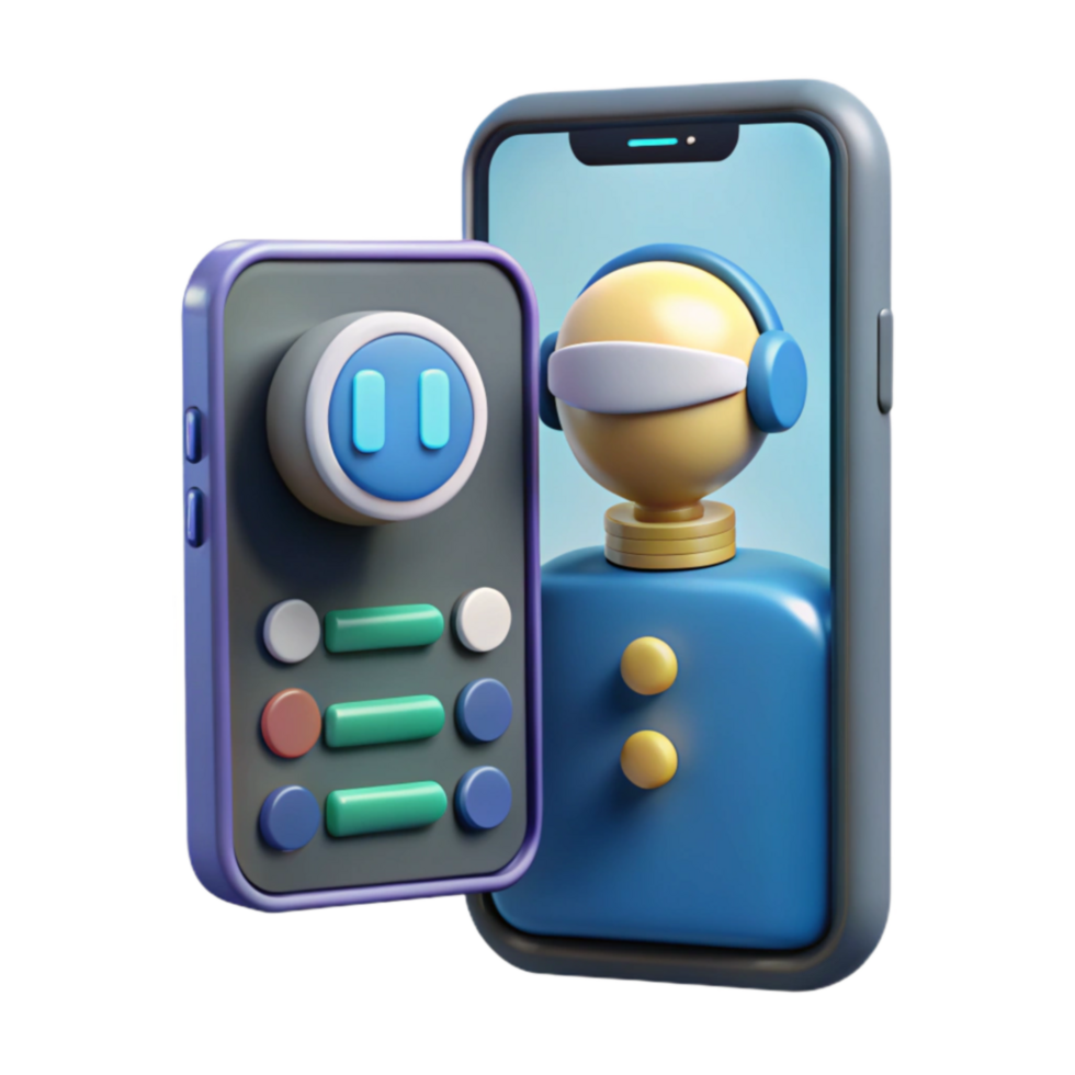 Mobile Audio Control Intuitive App Interface Design png
