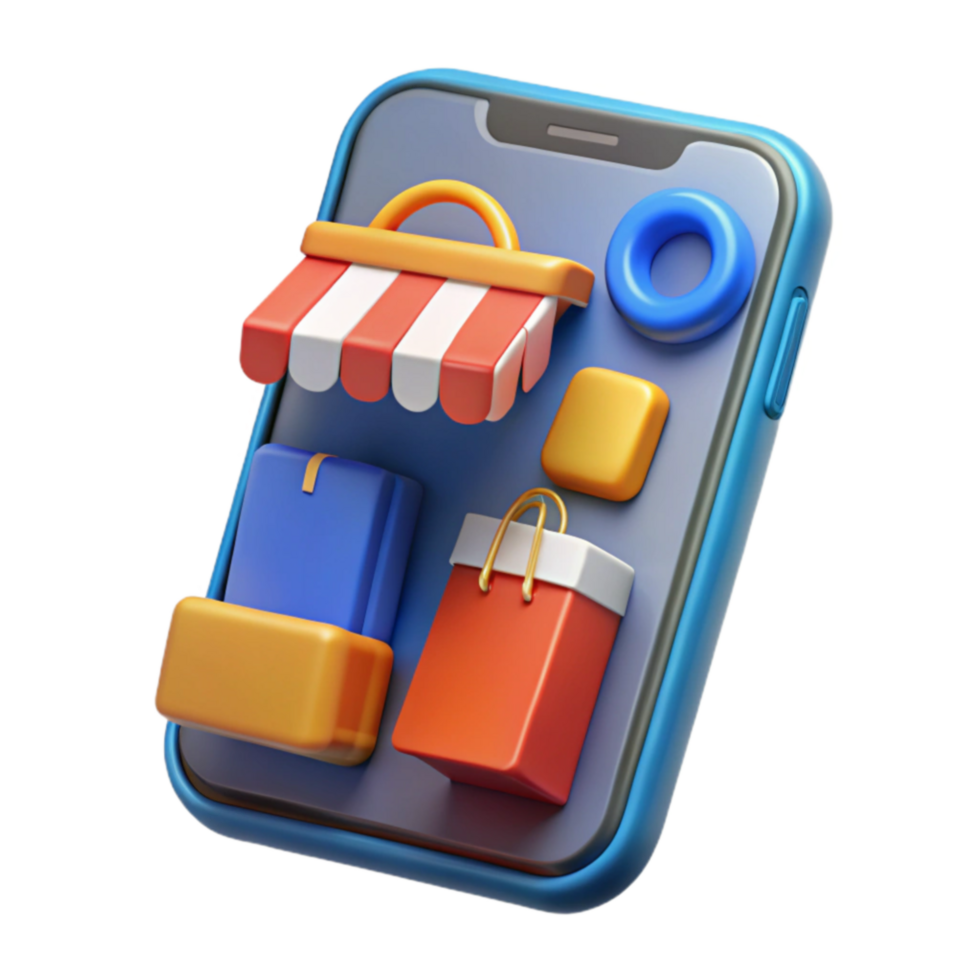 Mobile Shopping Online Store, E-commerce, Digital Retail, Apps png