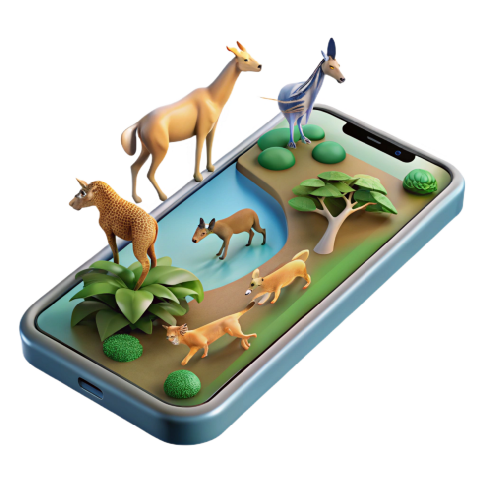 Safari Adventure Explore Wildlife on Your Phone png