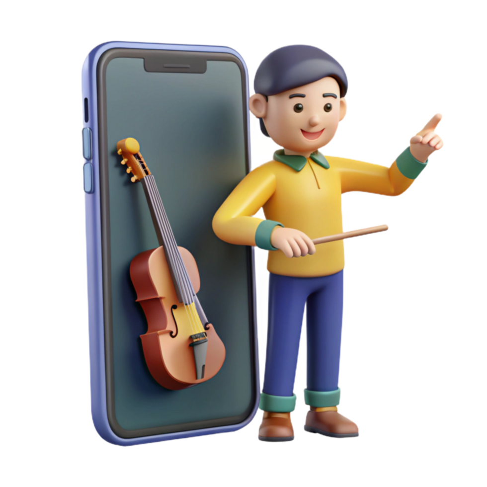 Online Violin Lessons Learn to Play Violin with Interactive Mobile App png