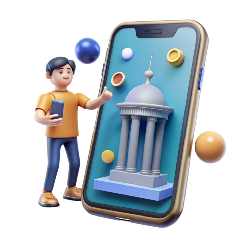Mobile Banking App Secure, Convenient Online Transactions png