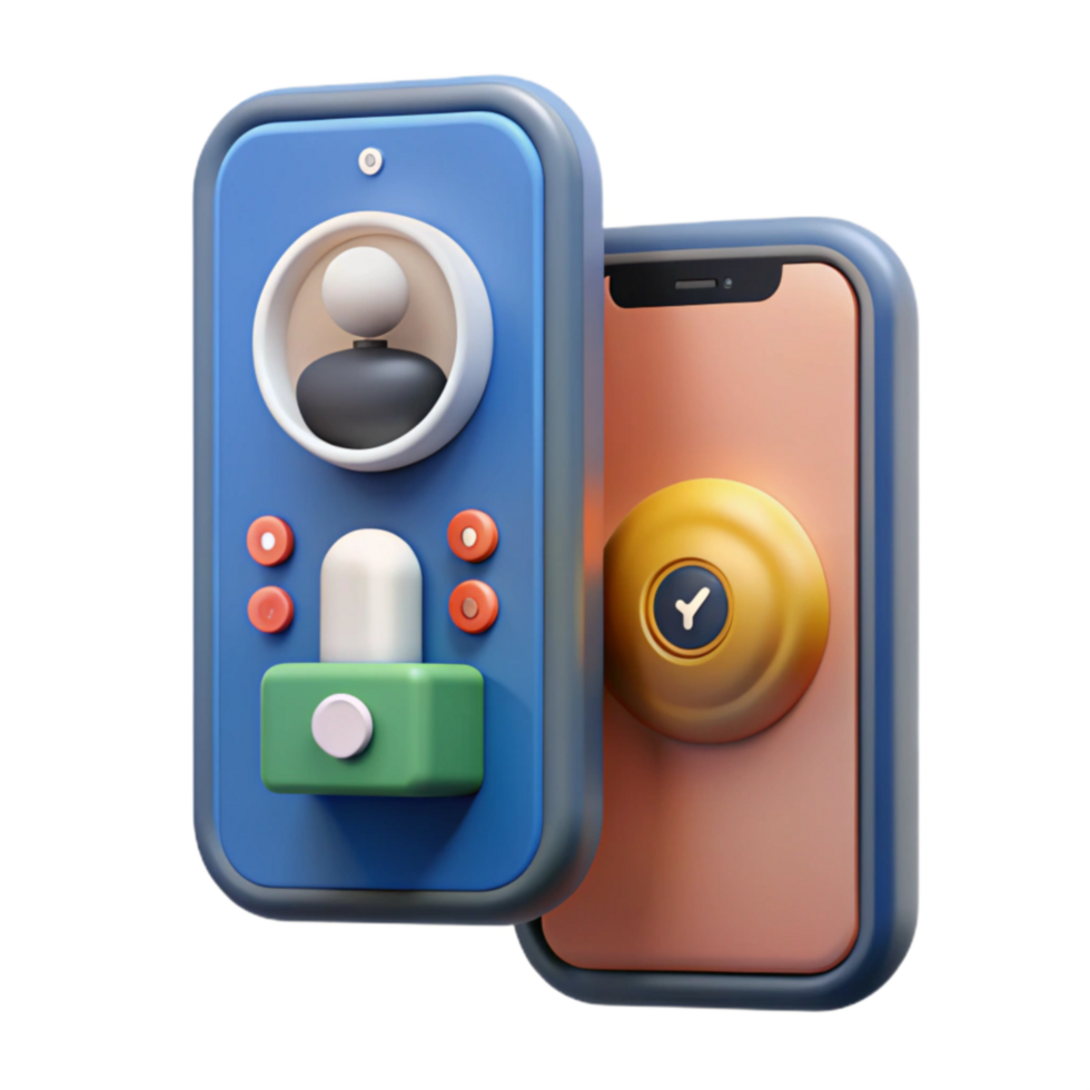 Mobile App Interface Design User-Friendly UI with Modern Icons png