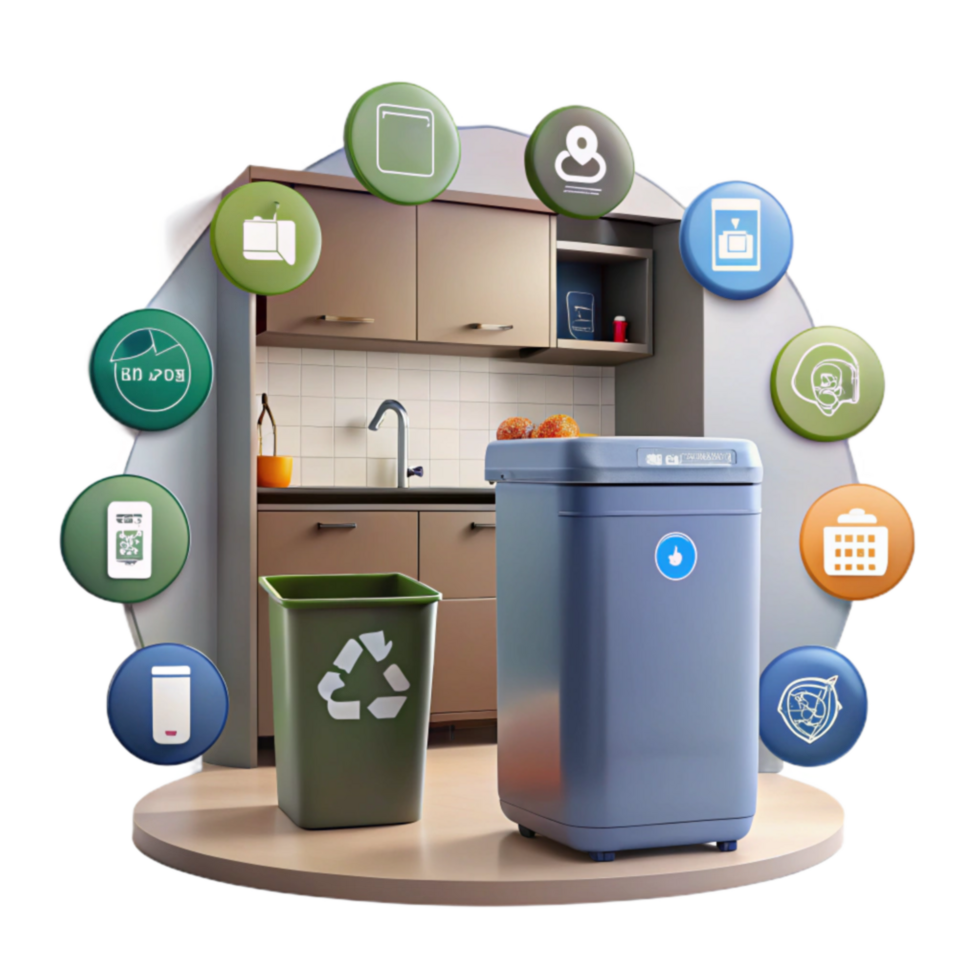Smart Waste Management System for Efficient Recycling png