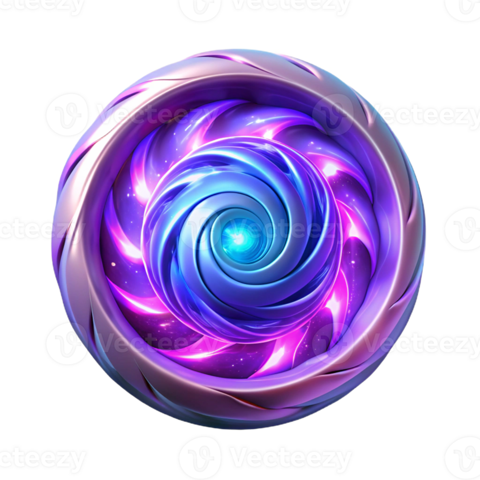 extraordinary rustic 3D Abstract Vortex Illustration high resolution png
