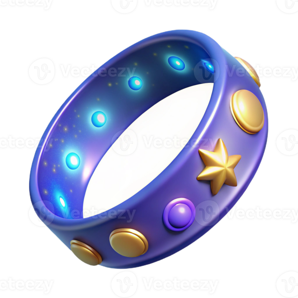 serene modern 3D Render of a Magical Bracelet professional png