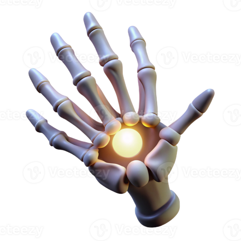 stunning rustic 3D Render of Hand Holding Light high quality png