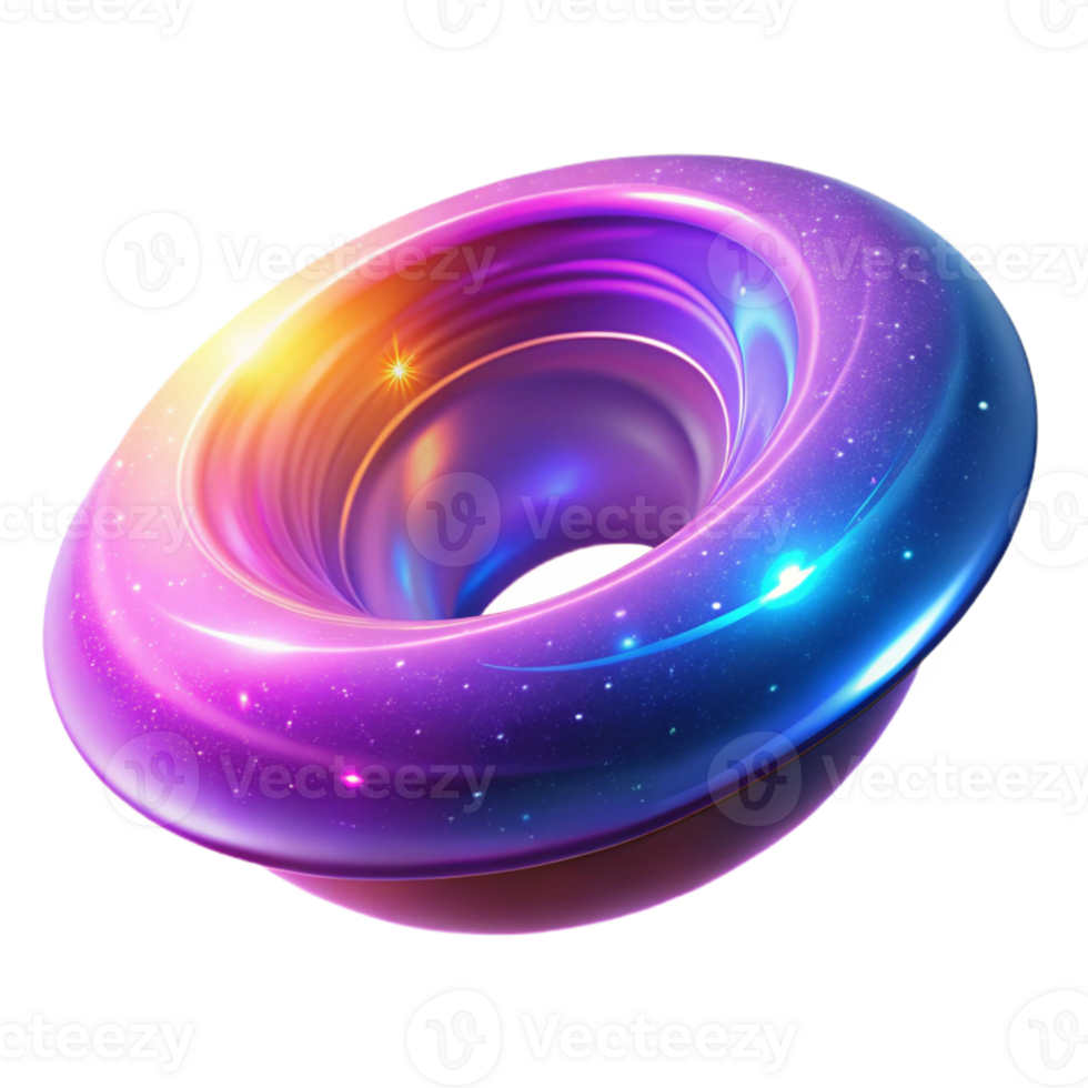 serene classic Cosmic Nebula 3D Render premium png