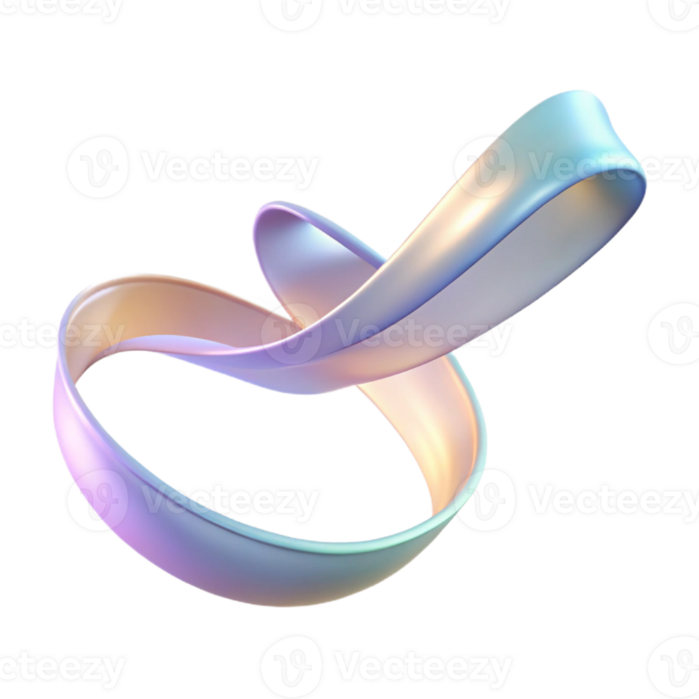 impressive rustic Abstract 3D Render Pastel Swirl authentic png