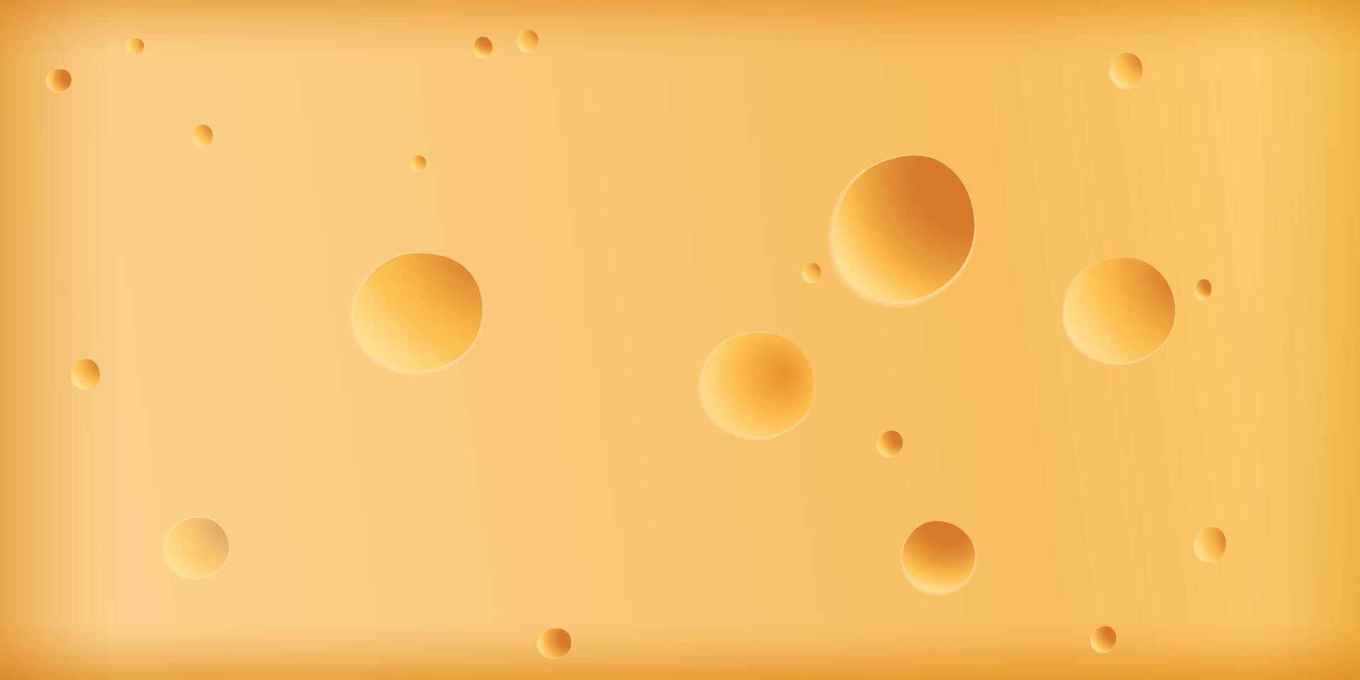 Smoked cheese cross section texture background graphic illustration. vector
