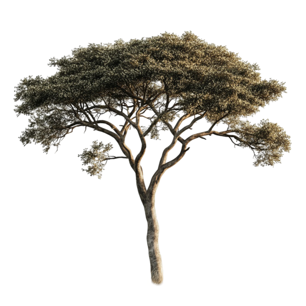 Tall Green Acacia Tree png