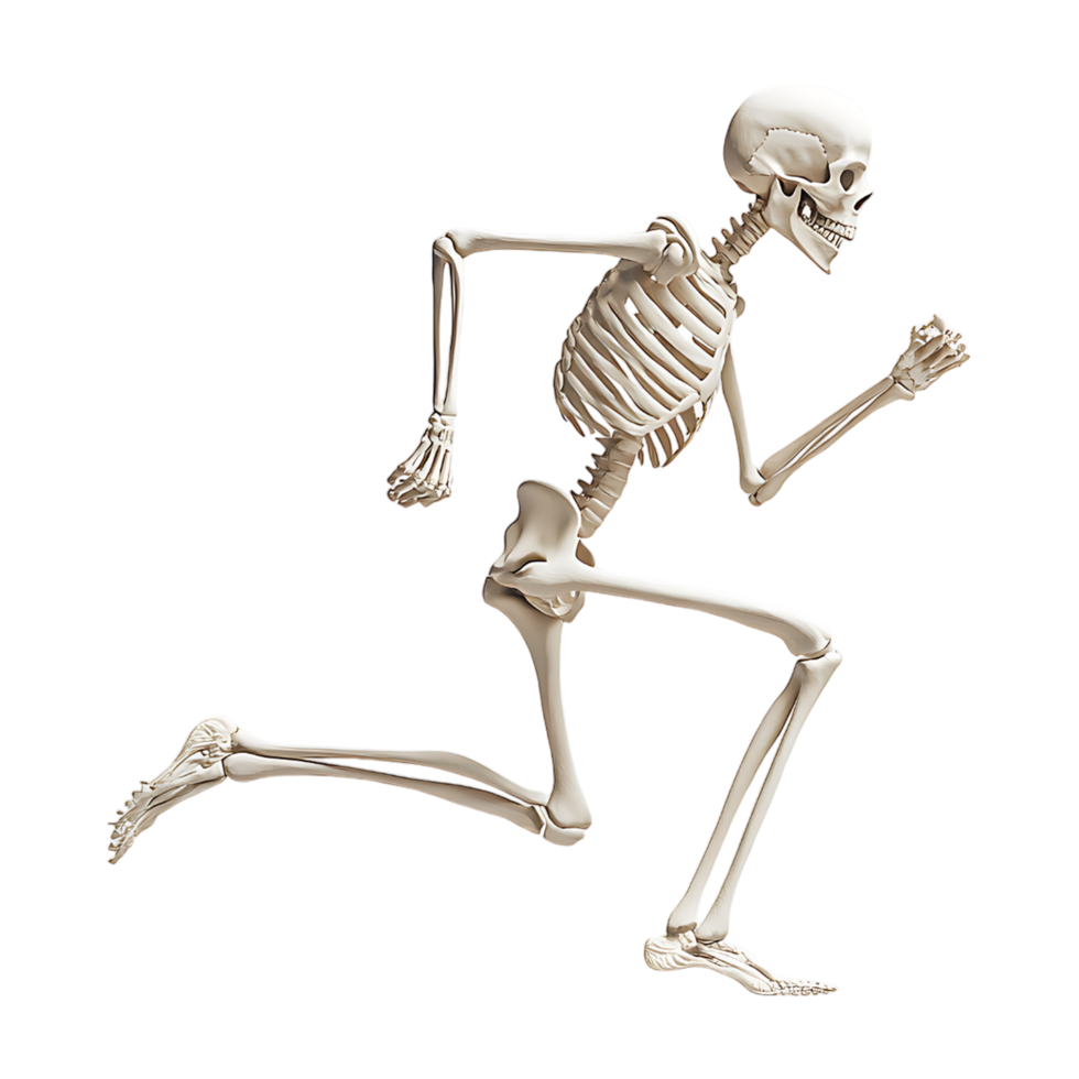 skull running image png