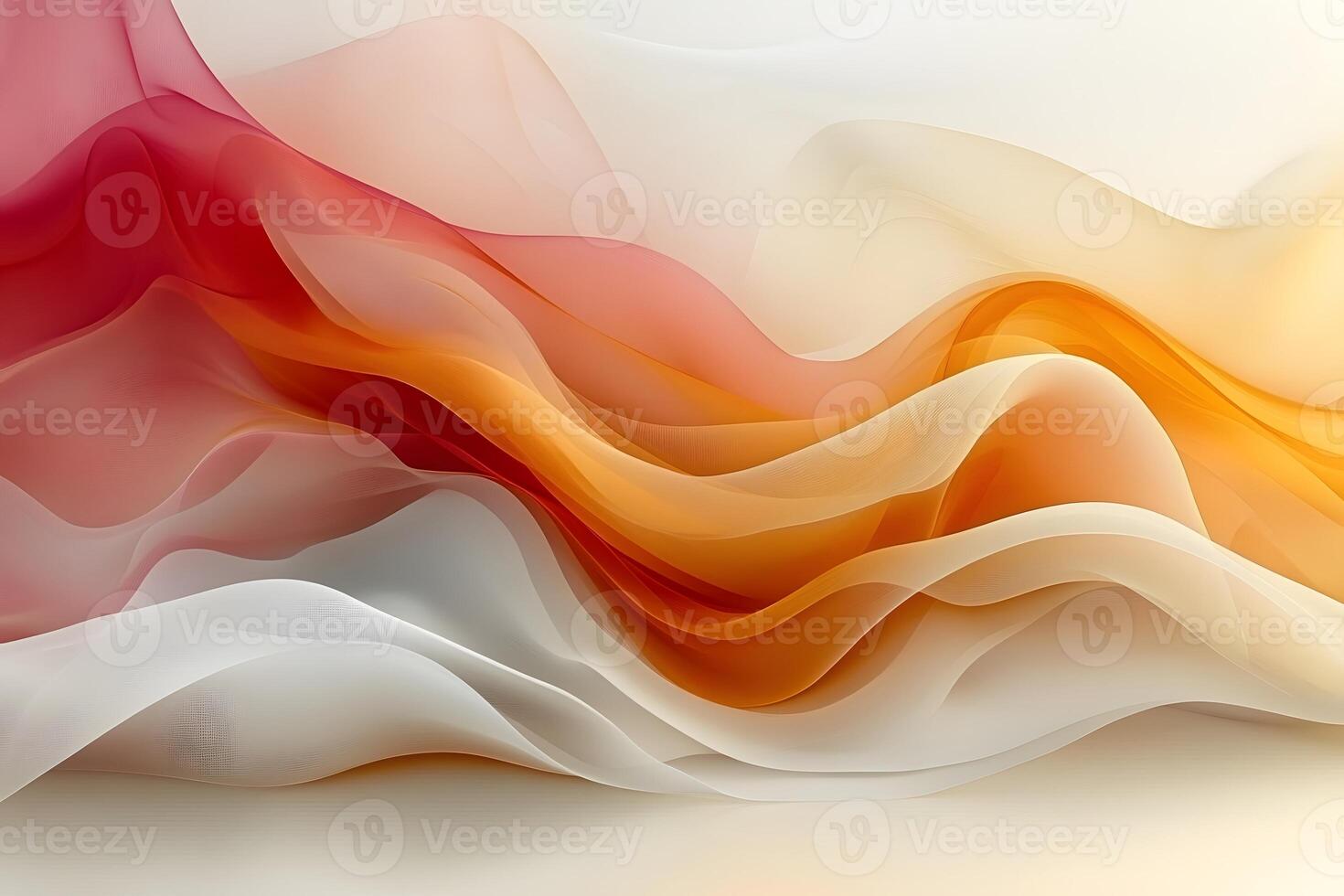 Abstract Flowing Colorful Waves Dynamic Design for Print, Poster, or Home Decor photo