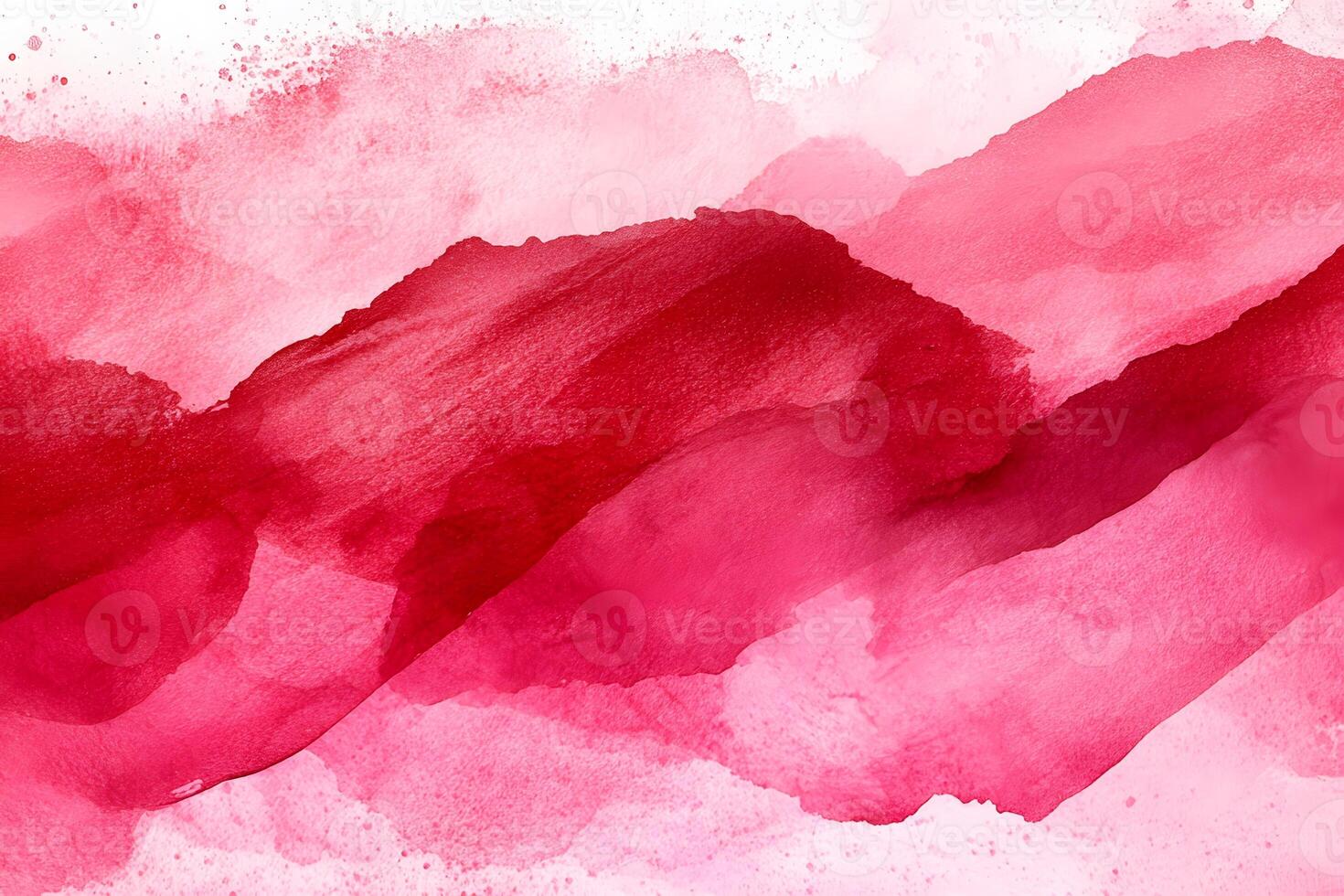 Abstract Red Watercolor Texture - Artistic Design for Posters and Prints photo
