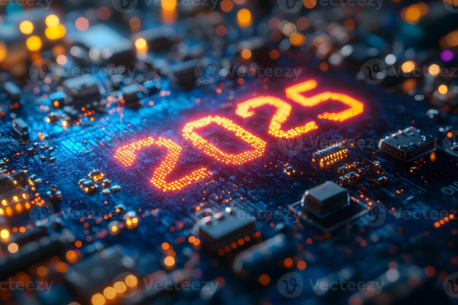 Digital Future Concept 2025 Technology Innovation for Electronics Computing photo