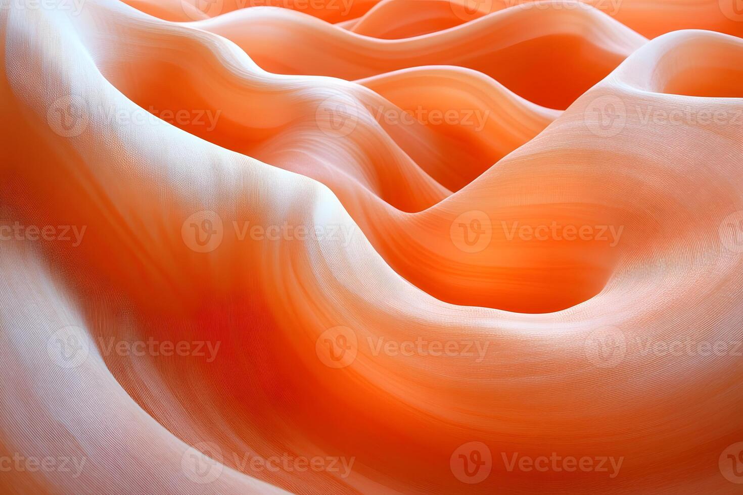 Abstract Orange Waves Flowing Textures - Perfect for Modern Design and Creative Projects photo