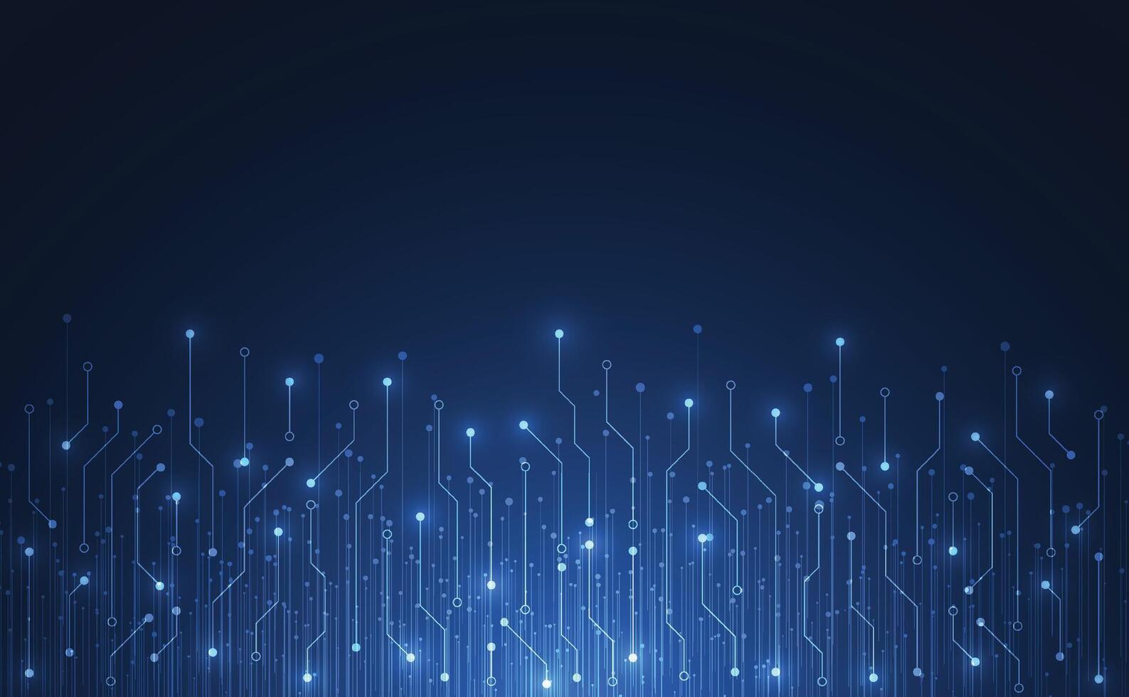 Abstract background with technology circuit board vector
